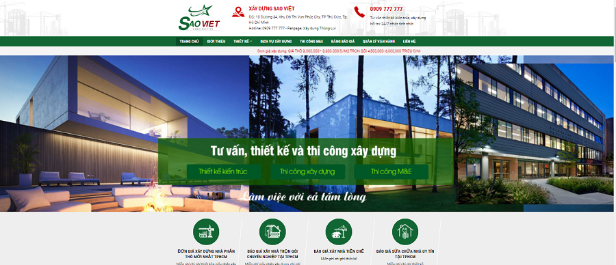 THIẾT KẾ WEBSITE KIẾN TRÚC CẦN LƯU Ý ĐIỀU GÌ ? 6 Screenshot 1 2