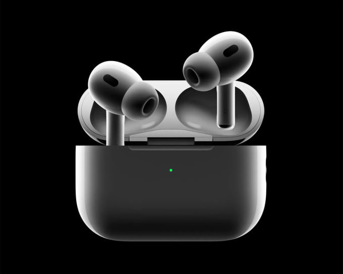 AirPods Pro thế hệ hai. AirPods Pro thế hệ hai.