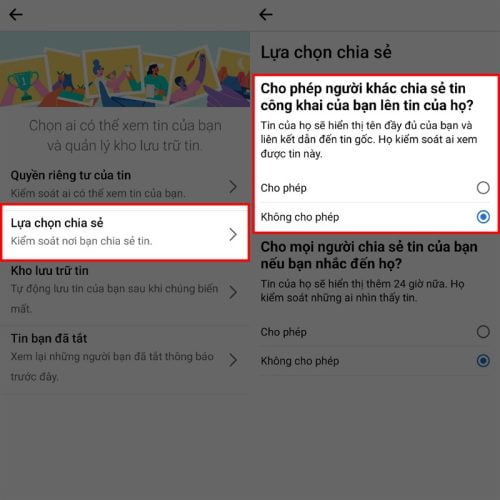 Cách chặn người khác chia sẻ tin của mình trên Facebook Cách chặn người khác chia sẻ tin của mình trên Facebook
