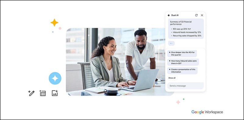 Duet AI của Google hiện có thể sử dụng được cho bộ ứng dụng Workspace 6 2