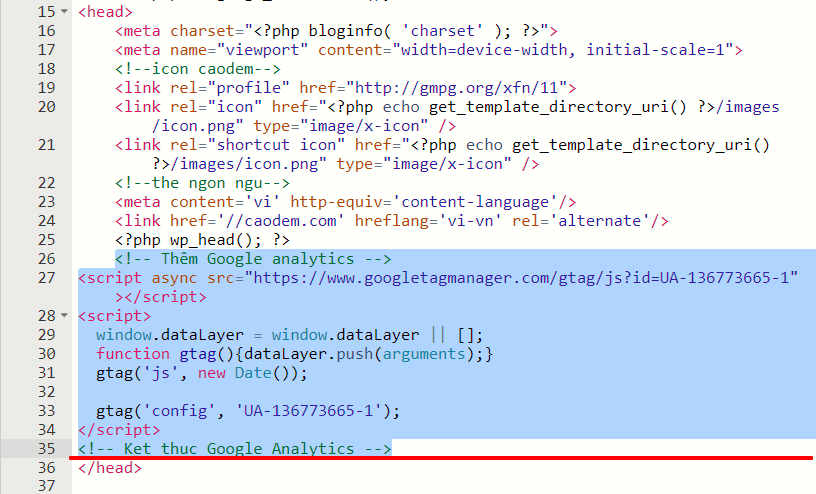 google analytics caodem google analytics