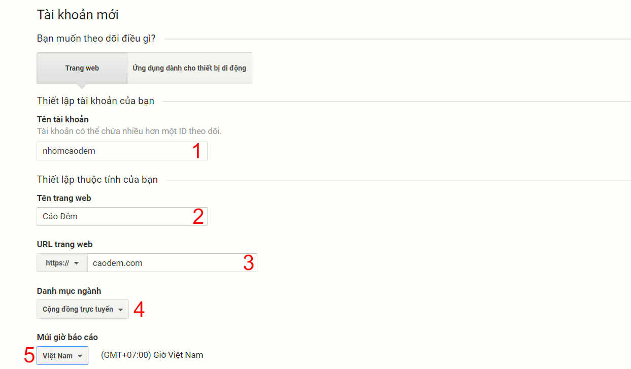 google analytics caodem google analytics