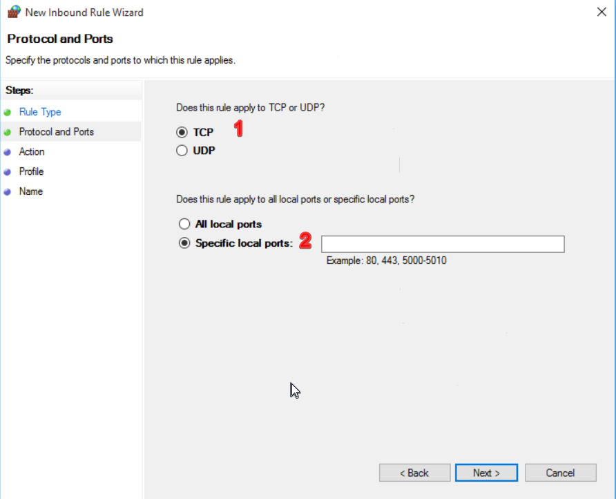 Hướng dẫn mở Port Rule trên Windows Firewall 9 huong dan mo port rule tren windows firewall 6462 3