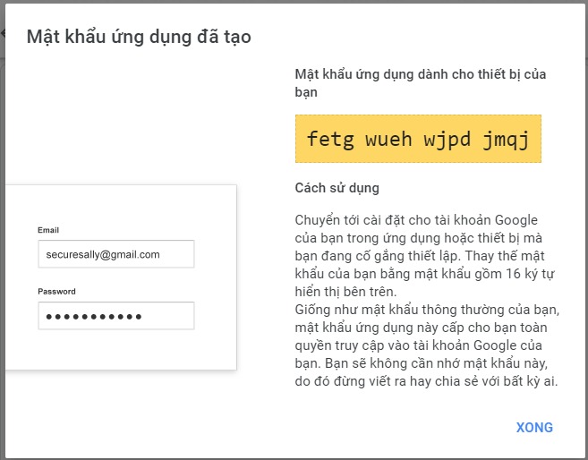 Hướng dẫn lấy mật khẩu ứng dụng trên Gmail Hướng dẫn lấy mật khẩu ứng dụng trên Gmail