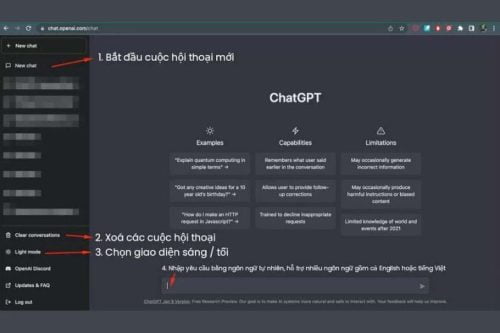 Cách sử dụng Chat GPT miễn phí Cách sử dụng Chat GPT miễn phí