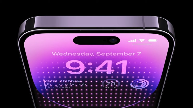 Dòng iPhone 14 Pro có thiết kế màn hình khuyết mới Dòng iPhone 14 Pro có thiết kế màn hình khuyết mới