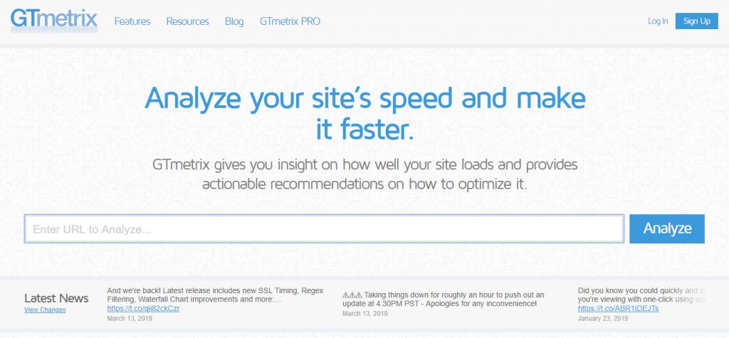 Top 5 công cụ kiểm tra tốc độ website miễn phí 6 GTmetrix